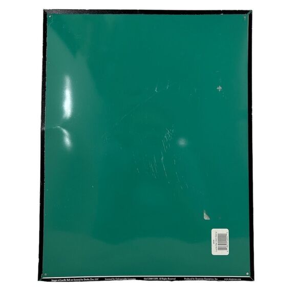 Lucille Ball 34ct Stamp 2001 12"x16" Tin Sign - Picture 3 of 3